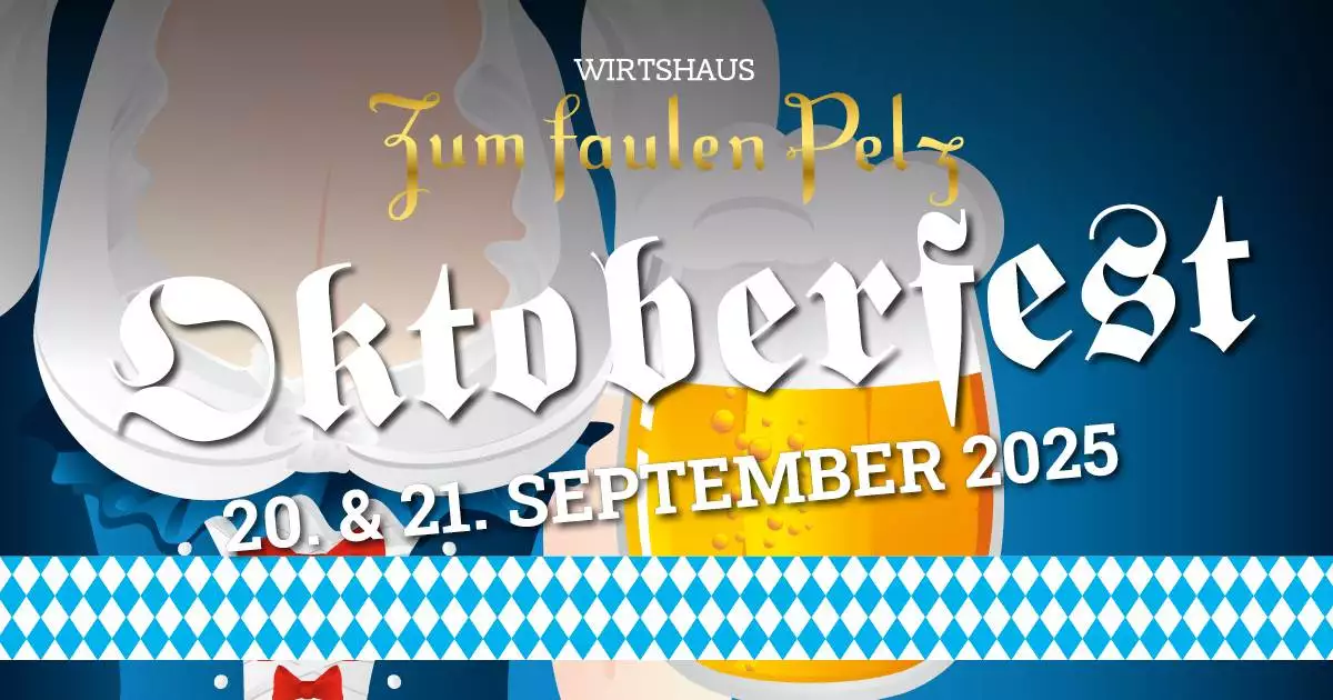 Zum faulen Pelz Oktoberfest Social Post 2025-08 #01-01